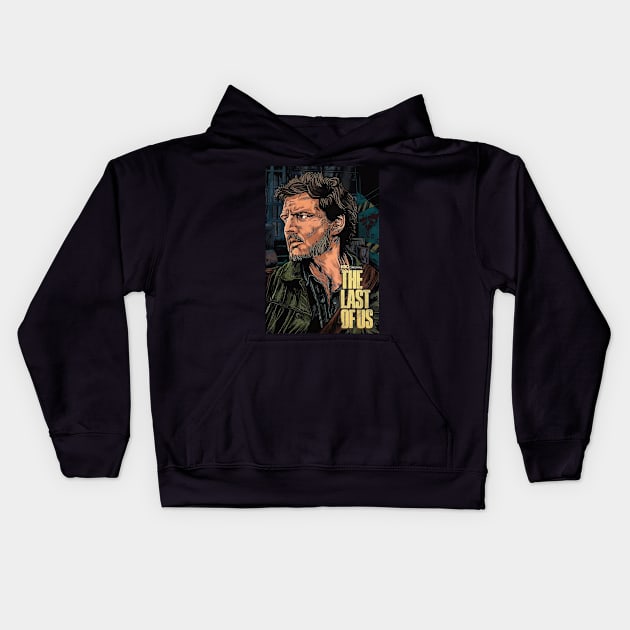 the last of us - joel Kids Hoodie by karaokes